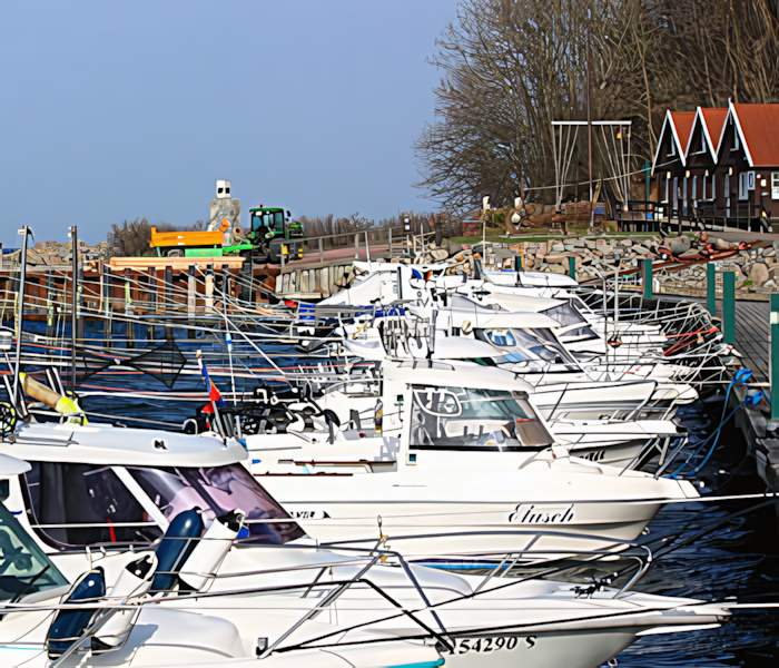 Bootsanleger in Lohme